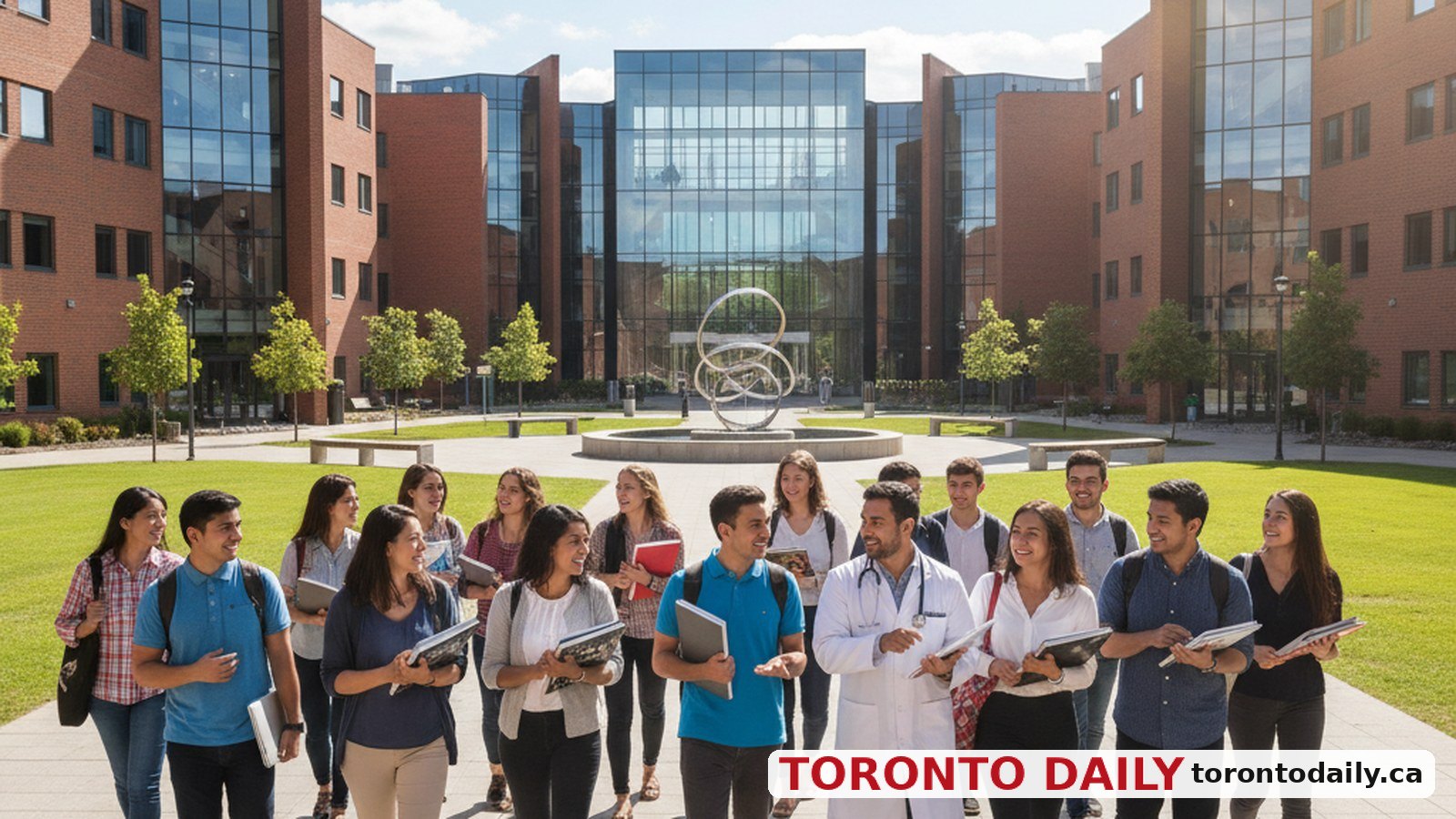Ontario Funds Over 2,700 New Seats at Toronto Metropolitan University for In-Demand Careers — AI-generated editorial image