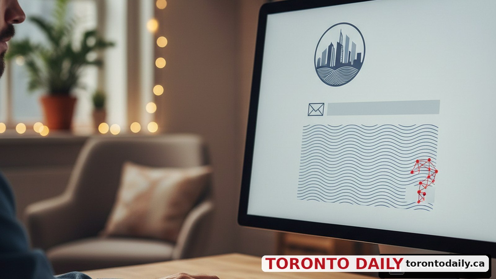 Richmond Hill Warns Vendors of Phishing Scams — AI-generated editorial image