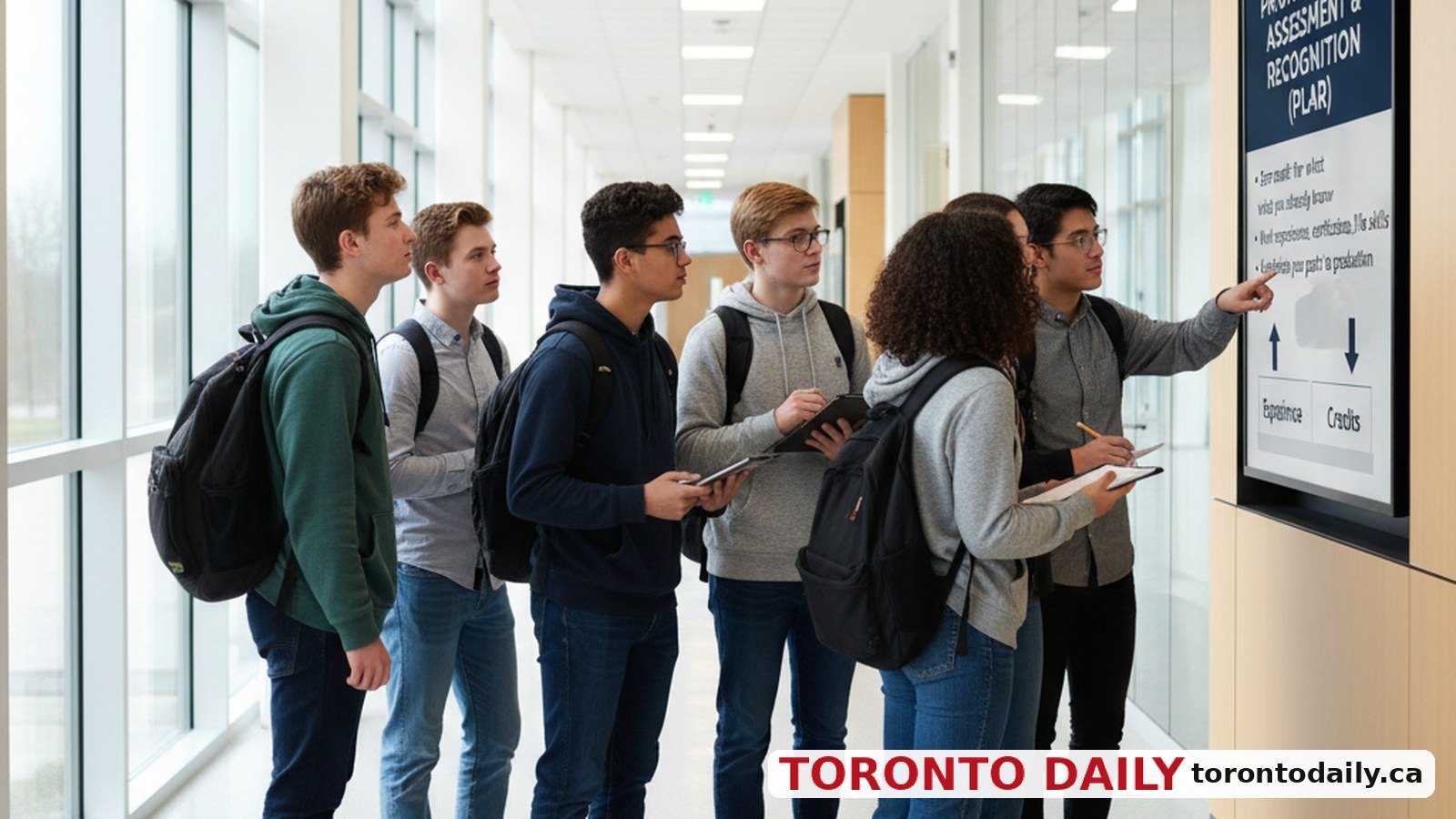 YRDSB Prior Learning Assessment and Recognition (PLAR) for Grades 10-12 — AI-generated editorial image